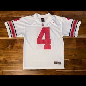 Nike Ohio State Buckeyes Football Jersey #4 Youth Size Medium EXCELLENT